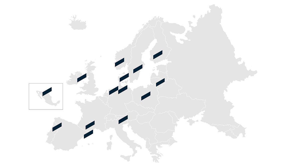 ECIU map Europe